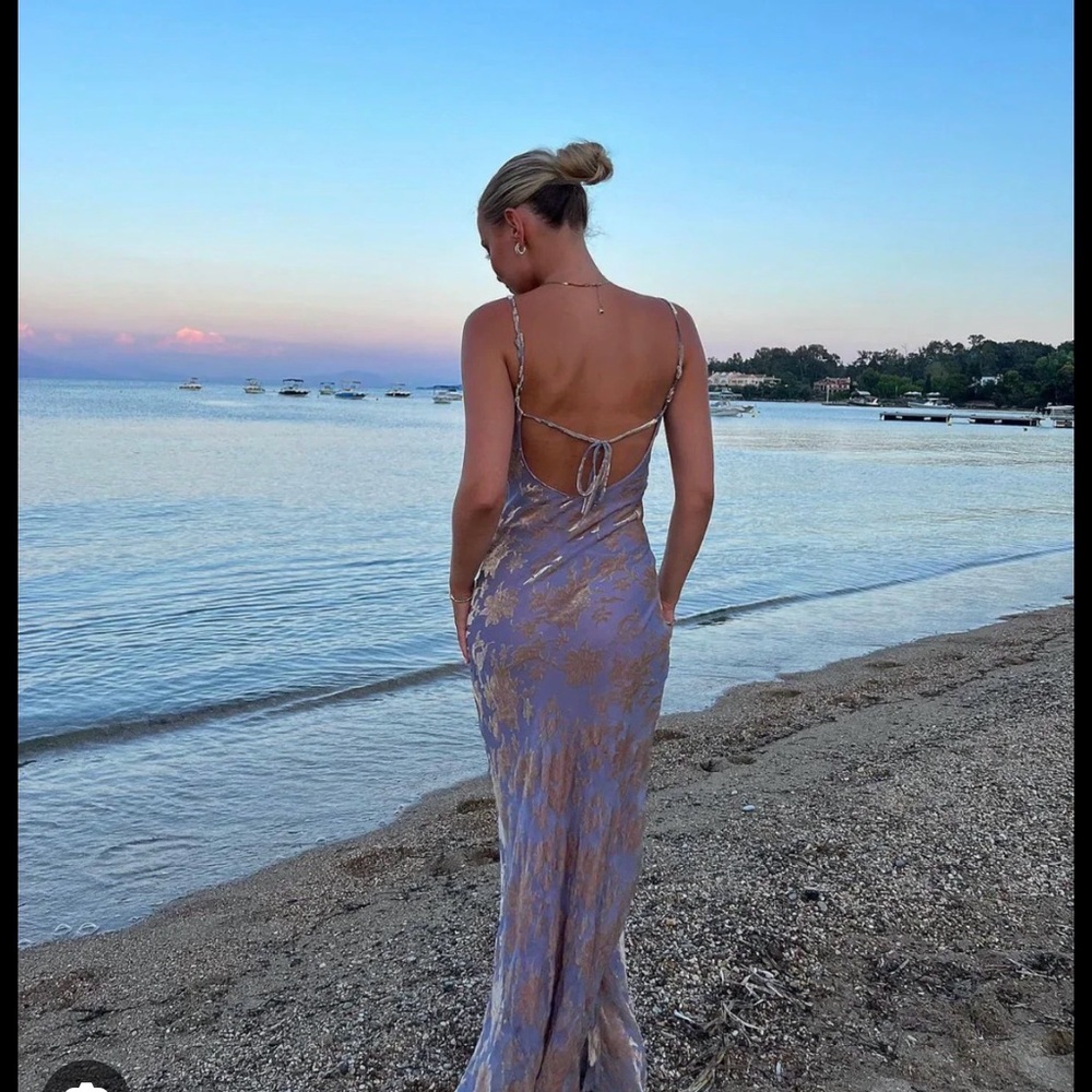 Rat and Boa Silk Maxi Dress! NEVER WORN!